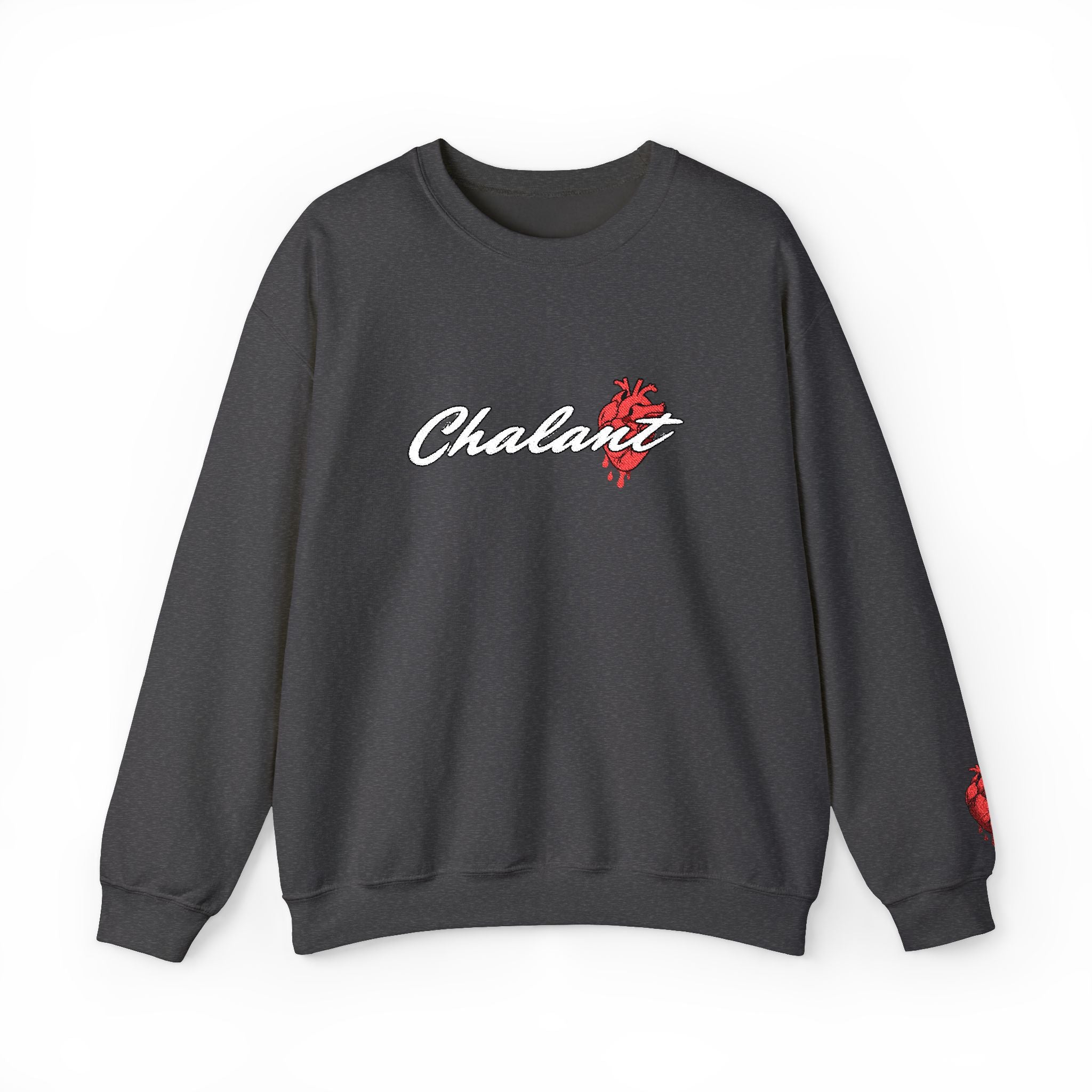 Charcoal Gray Crewneck Sweatshirt