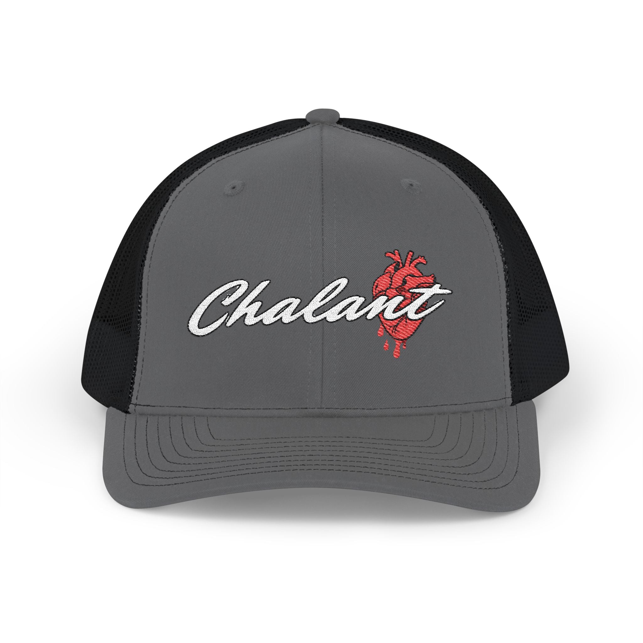 Embroidered Snapback Trucker Cap
